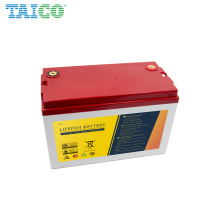 Customized Size Deep cycle Rechargeable Lifepo4 12.8V 100AH 150AH Llithium ion Battery with BMS